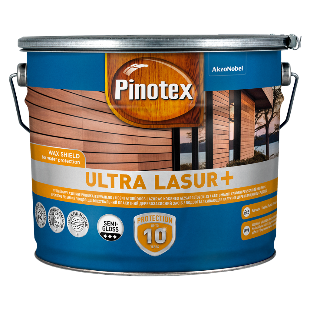 PINOTEX ULTRA LASUR+ – solutie pentru protectia lemnului