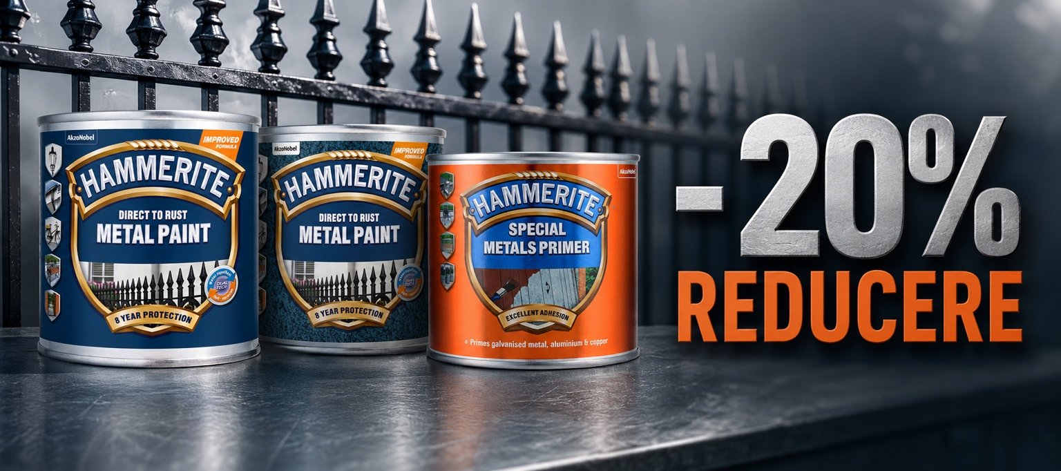 Reducere gama HAMMERITE