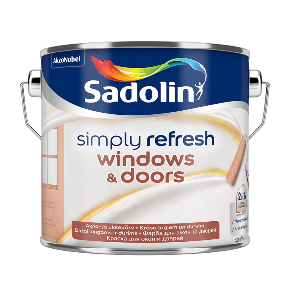 Simply Refresh Windows & Doors – vopsea pentru ferestre și uși