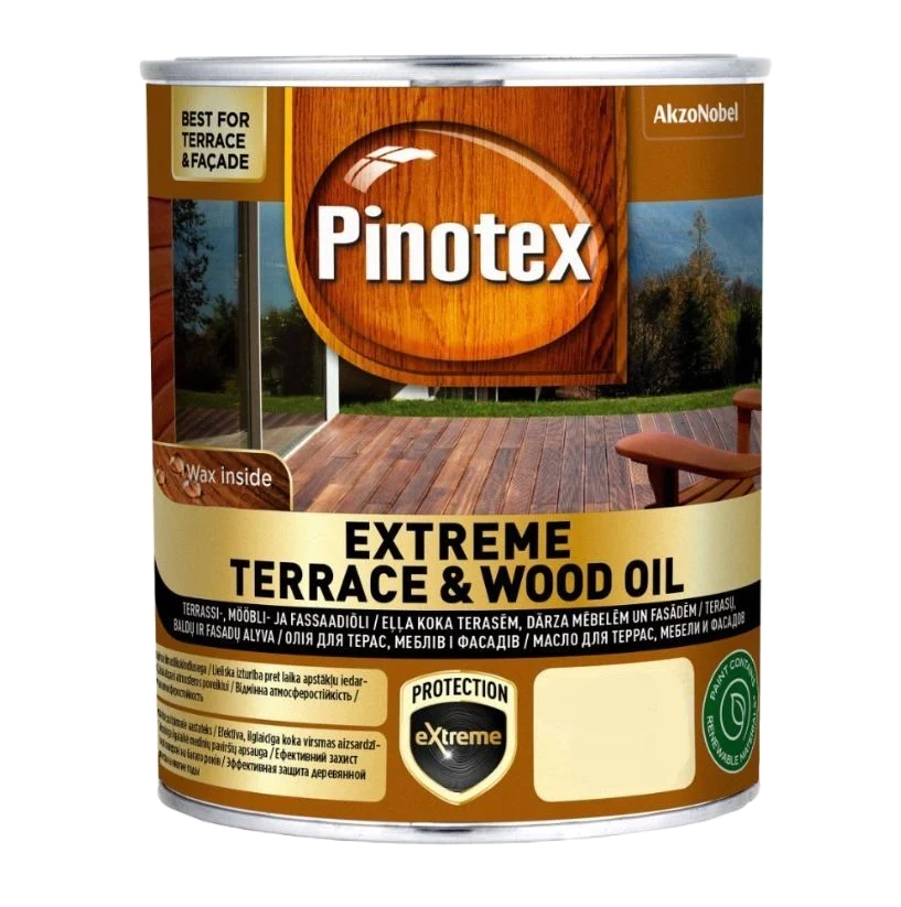 PINOTEX EXTREME TERRACE & WOOD OIL – ulei pentru terase