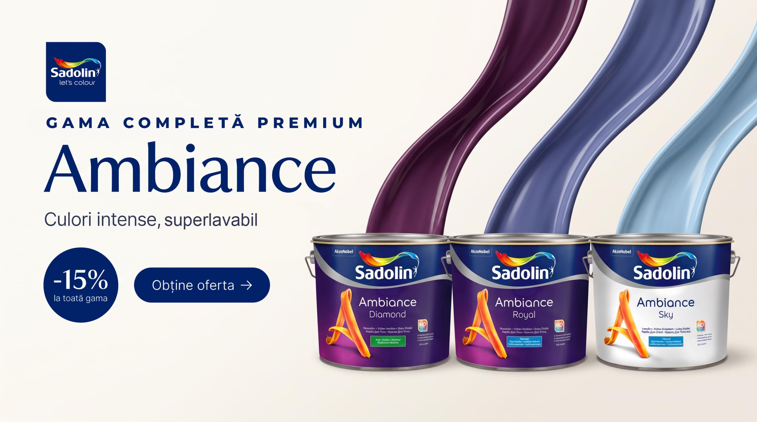 Reducere gama AMBIANCE